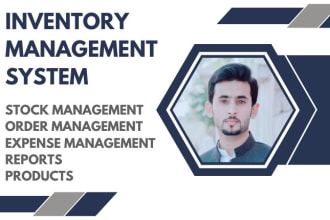create inventory management system and pos software
