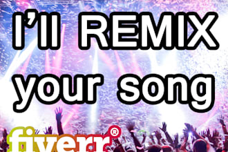 make a stunning dance remix of your song