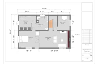 redraw floorplans, architectural plans,blueprints,autocad