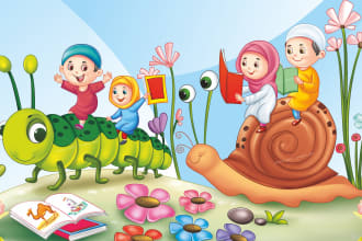 bringing islamic children stories to life with captivating illustrations