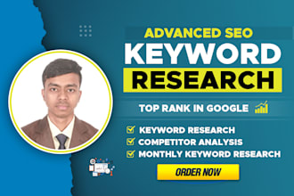 do advanced SEO keyword research and competitor analysis
