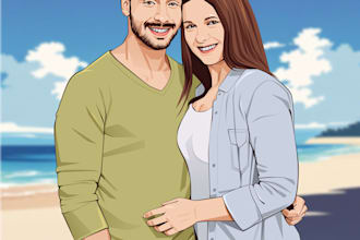 make your photo into vector art