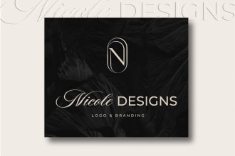 design a modern minimalist branding kit