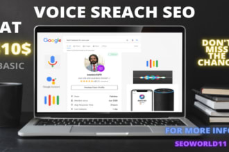 do advanced voice search SEO for any website