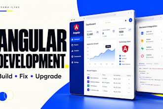 develop angular, ionic and node js web and mobile applications