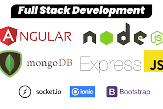 build angular, ionic, and nodejs web or mobile applications