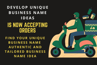 develop unique business name ideas