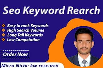 do high profitable micro niche research with advance SEO keyword research