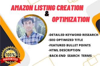 write powerful amazon product listing, SEO optimization description that sells