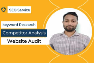 profitable SEO keyword research, competitor analysis, and website audit report