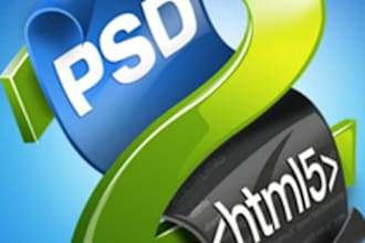 make html template for you from your psd images