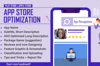 do aso to rank your ios app, will write description for app store optimization