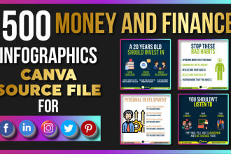 design money and finance infographics for your instagram