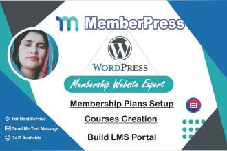 setup memberpress membership on learndash lms website