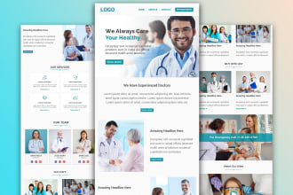 design responsive mailchimp email template newsletter