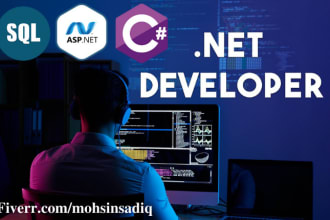 develop an aspnet mvc, dot net or web forms webapp