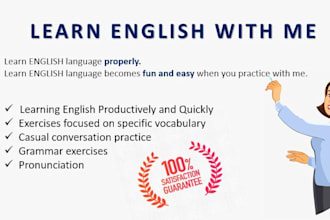 be your english tutor and helper