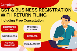 do gst registration and filing with free consultation
