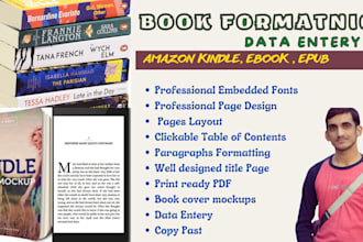 do book formatting and editing