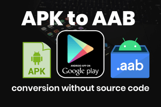 convert apk to aab without source code