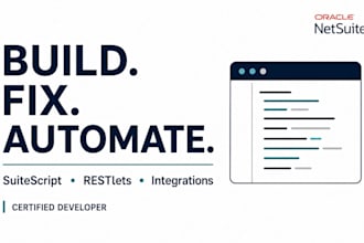 develop netsuite suitescript automations and integrations