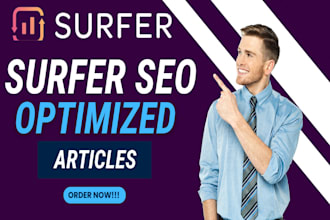 write surfer seo and neuron writer optimized content, articles, blog posts