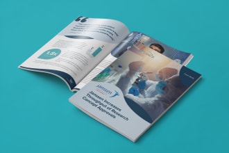 design an attractive product and sales brochure