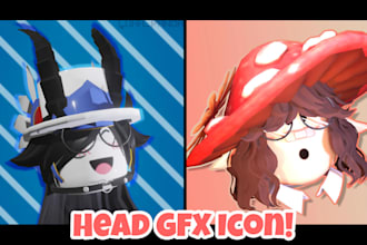Big Deals!  make a roblox gfx head profile picture