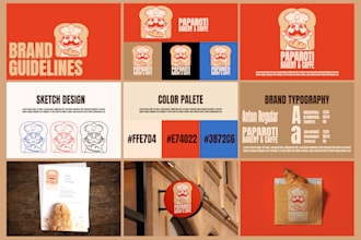 make brand identity guidelines and corporate identity