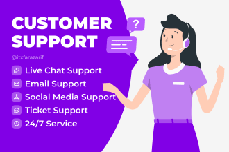 provide full time premium customer service, live chat, email support