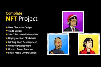 create a complete nft project for you