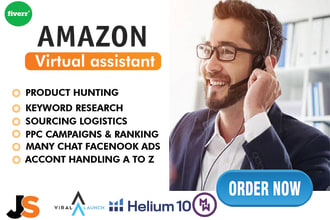 be your amazon fba virtual assistant and PPC expert