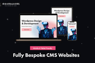 develop a stunning wordpress website or online store