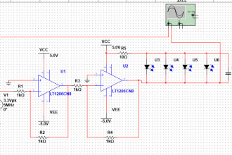 design circuit and simulates on multisim