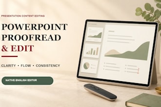 edit  your powerpoint presentation