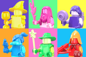 create a 3d nft art collection