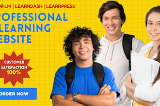 design lms website, tutor lms, learnpress, learndash