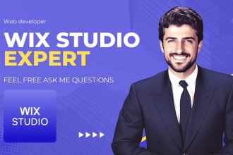help you as an expert wix studio developer