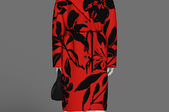 make realistic 3d model of all kind of garment in clo3d