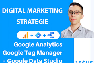 setup google analytics, gtm, facebook pixel event