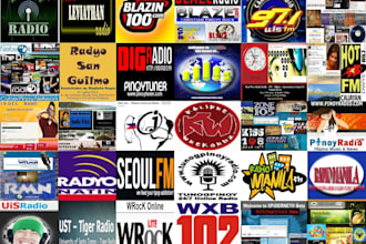 play your song on 5 top radio stations