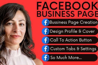 create, setup and design impressive facebook business page