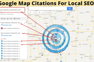 create google map citation local SEO for gmb ranking
