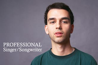 be your professional pop, edm singer and songwriter