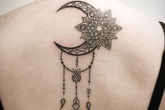 hand draw an original tattoo design from your ideas
