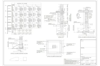 do structure design of rcc and steel structure with drawings