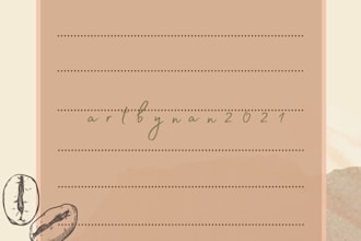 design notepads, cover planners and book cover design