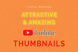 design attractive youtube channel art or banner