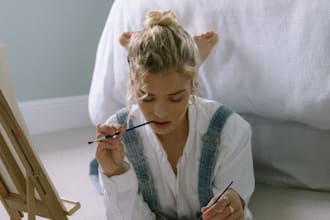 critic your art and give constructive criticism