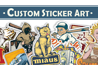 create custom sticker pack design